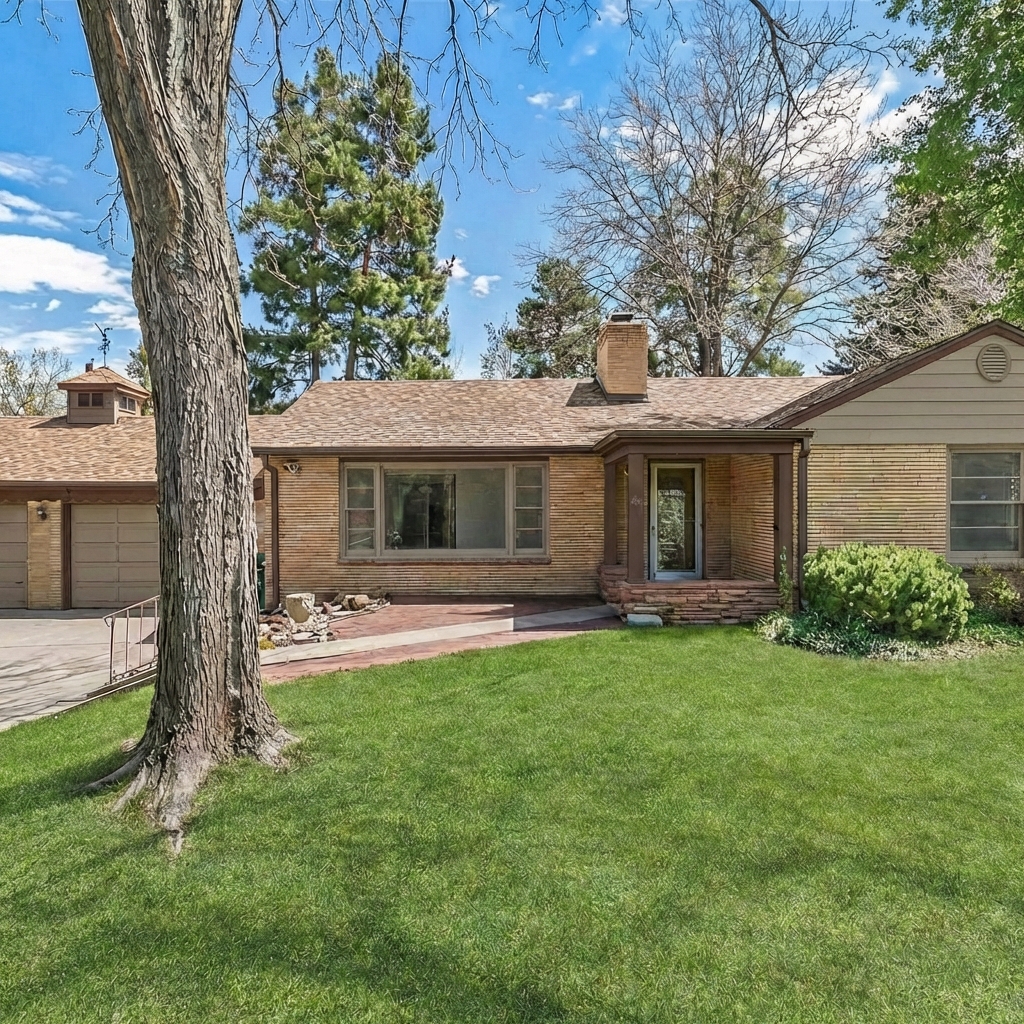 Ana's house after AI paint visualization