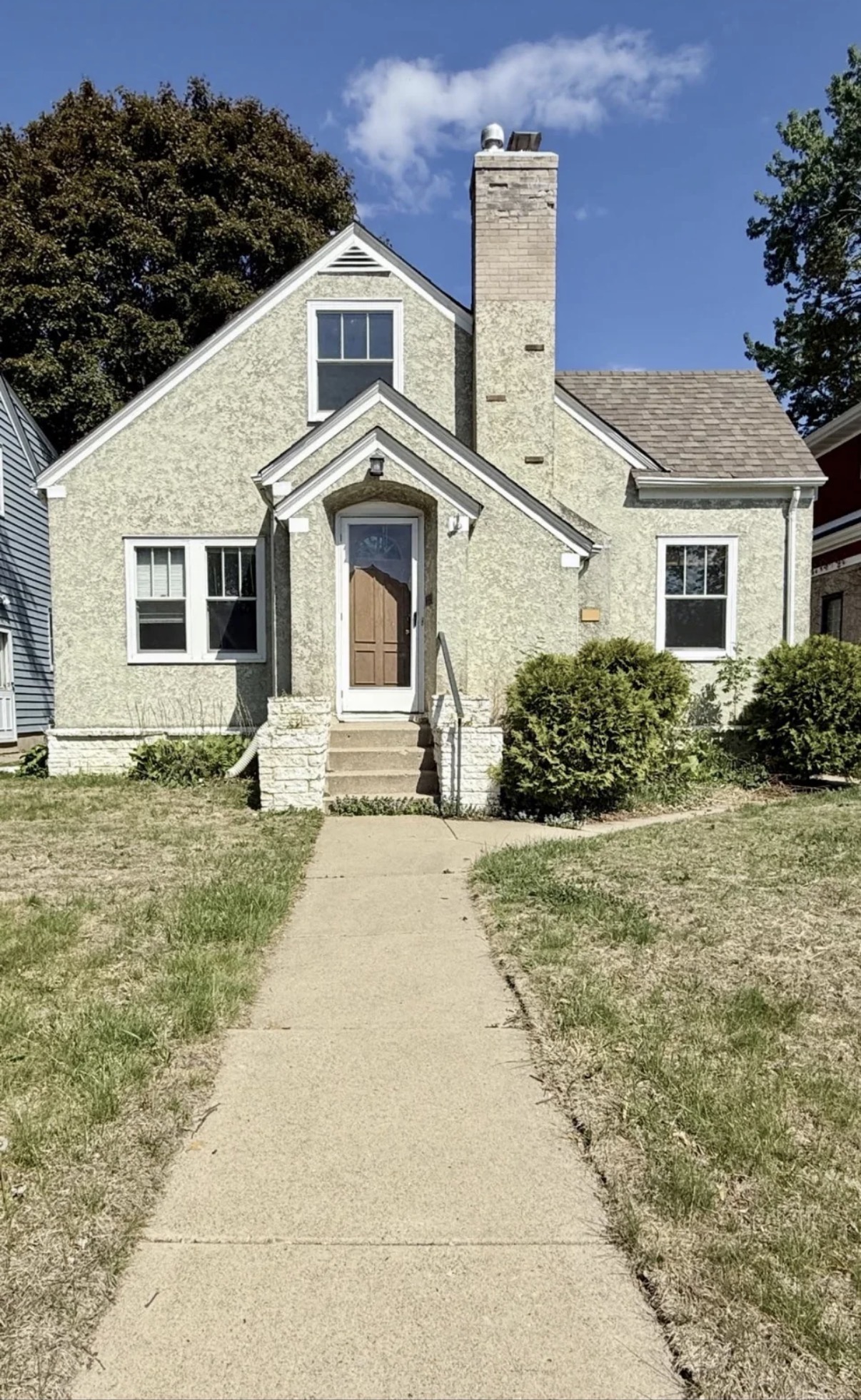Original house before painting