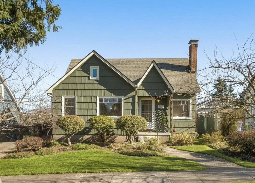 Original house before painting