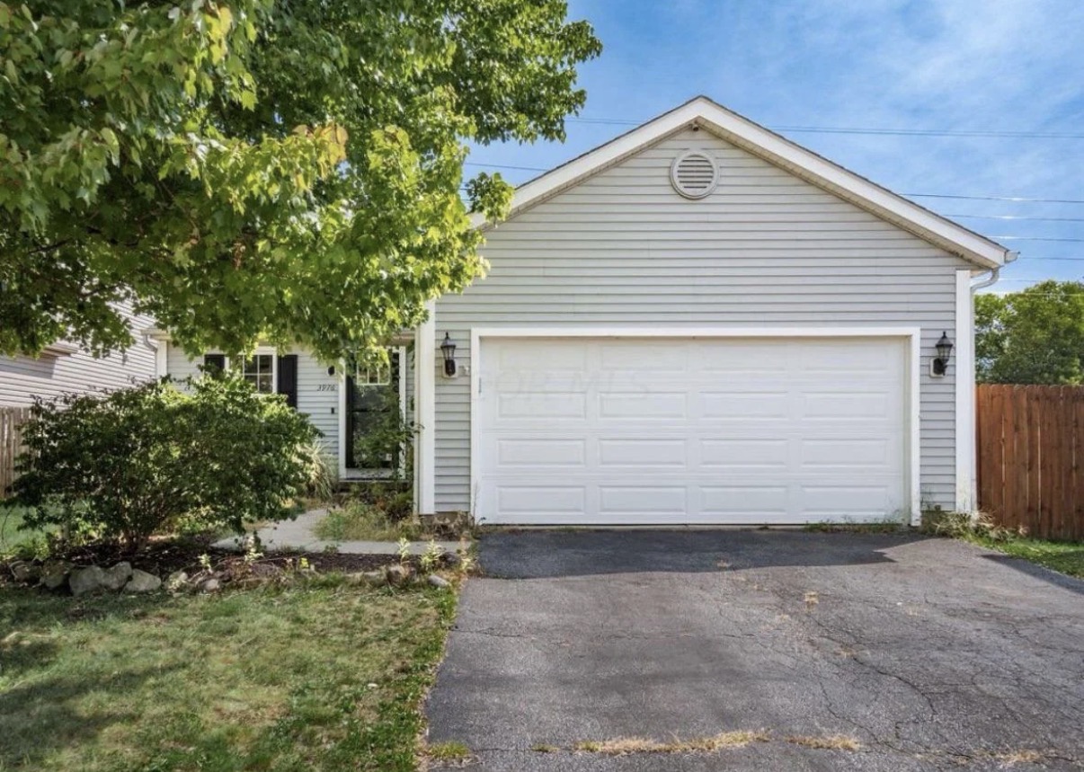 Original house before painting