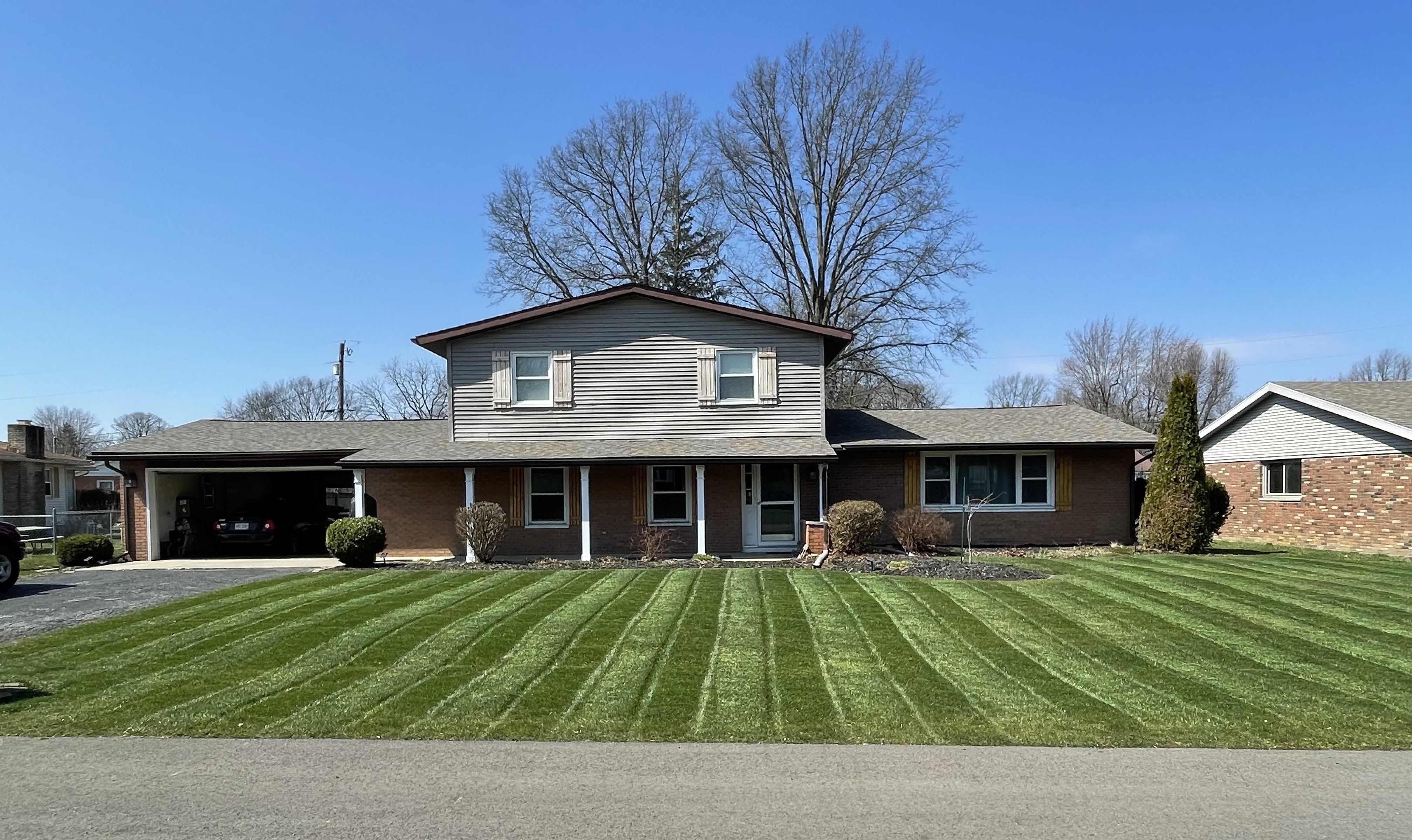 Original house before painting