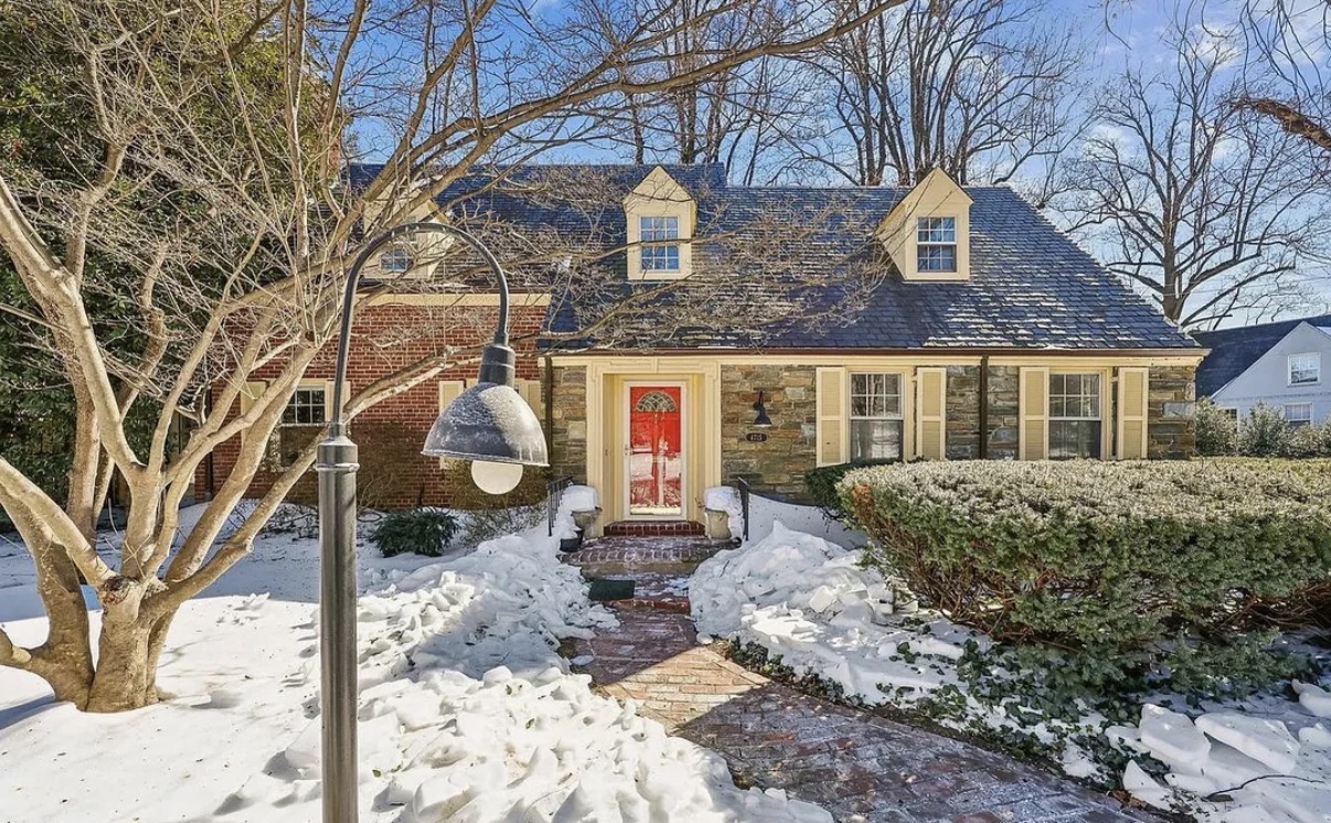 Original house before painting