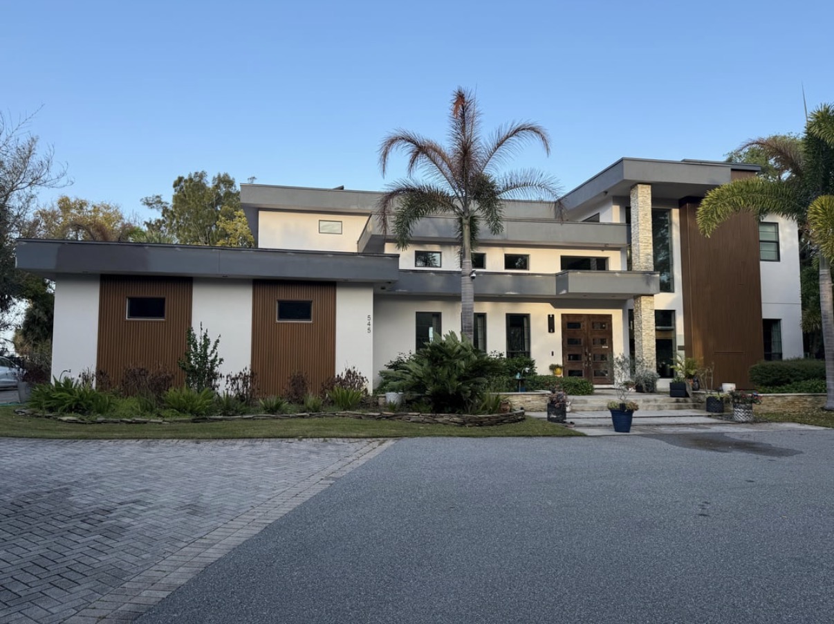 Original house before painting