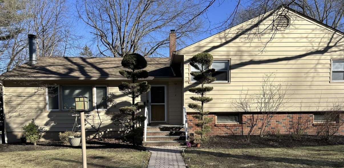 Original house before painting