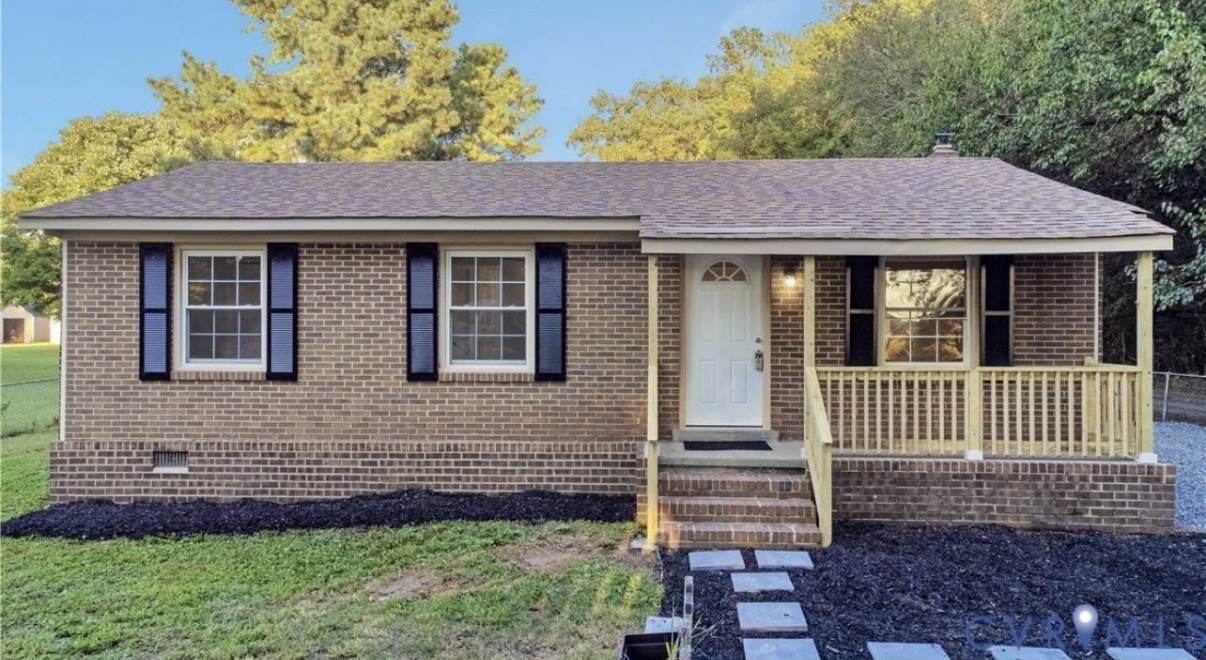 Original house before painting