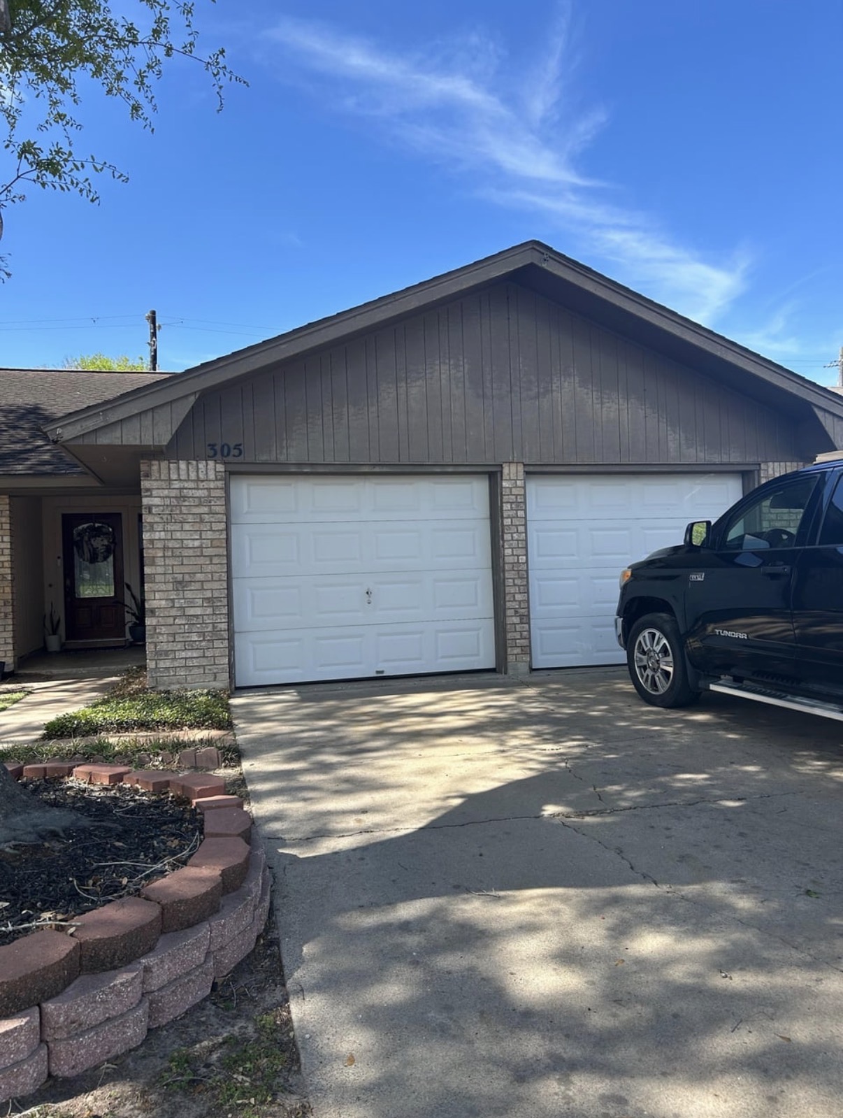 Original house before painting