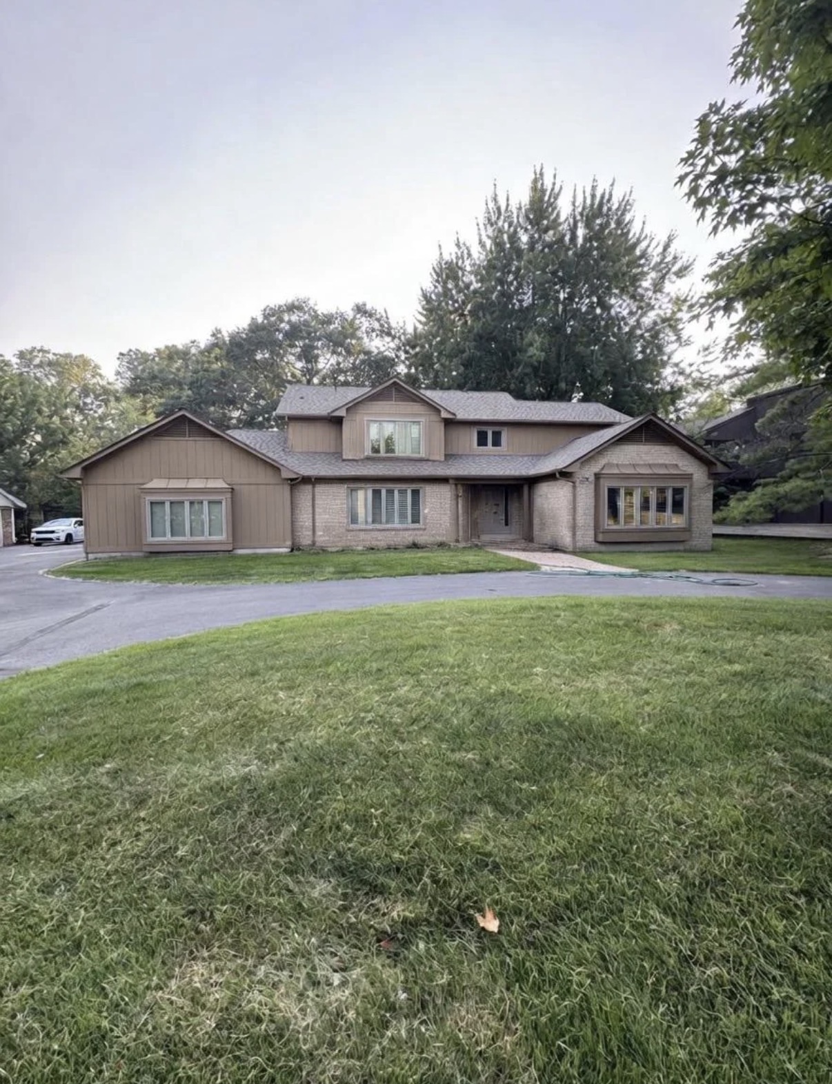 Original house before painting