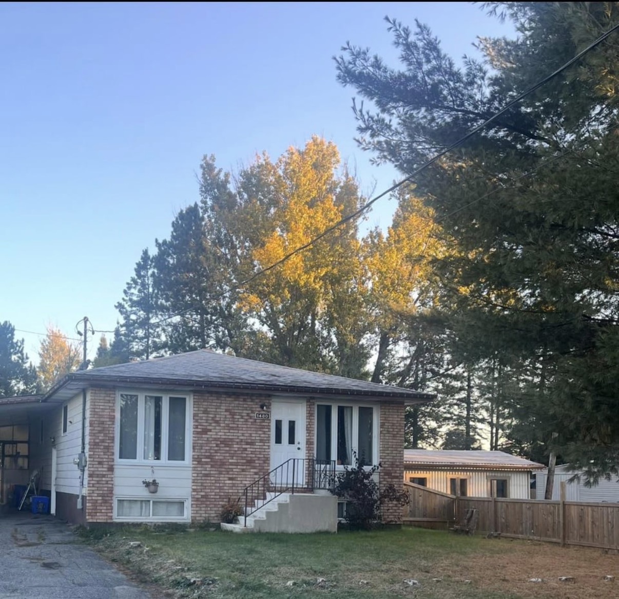 Original house before painting