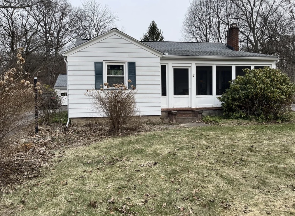 Original house before painting