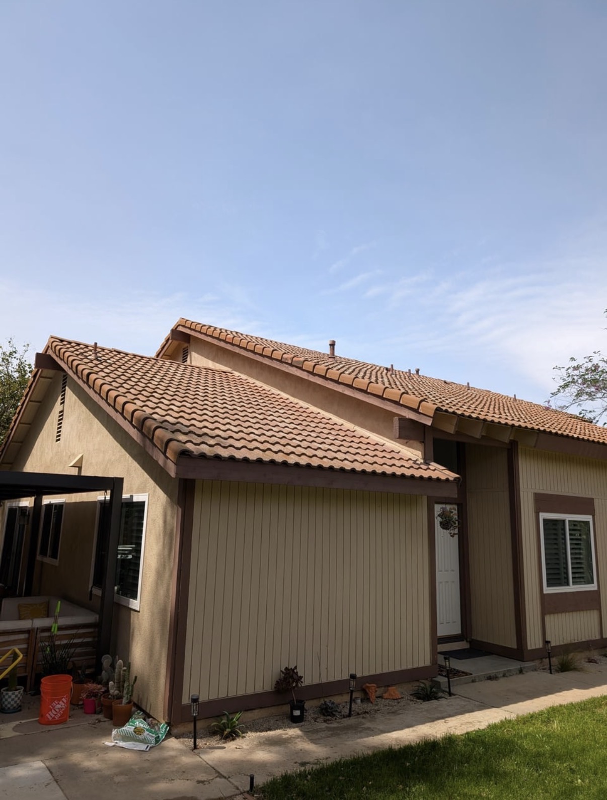 Original house before painting