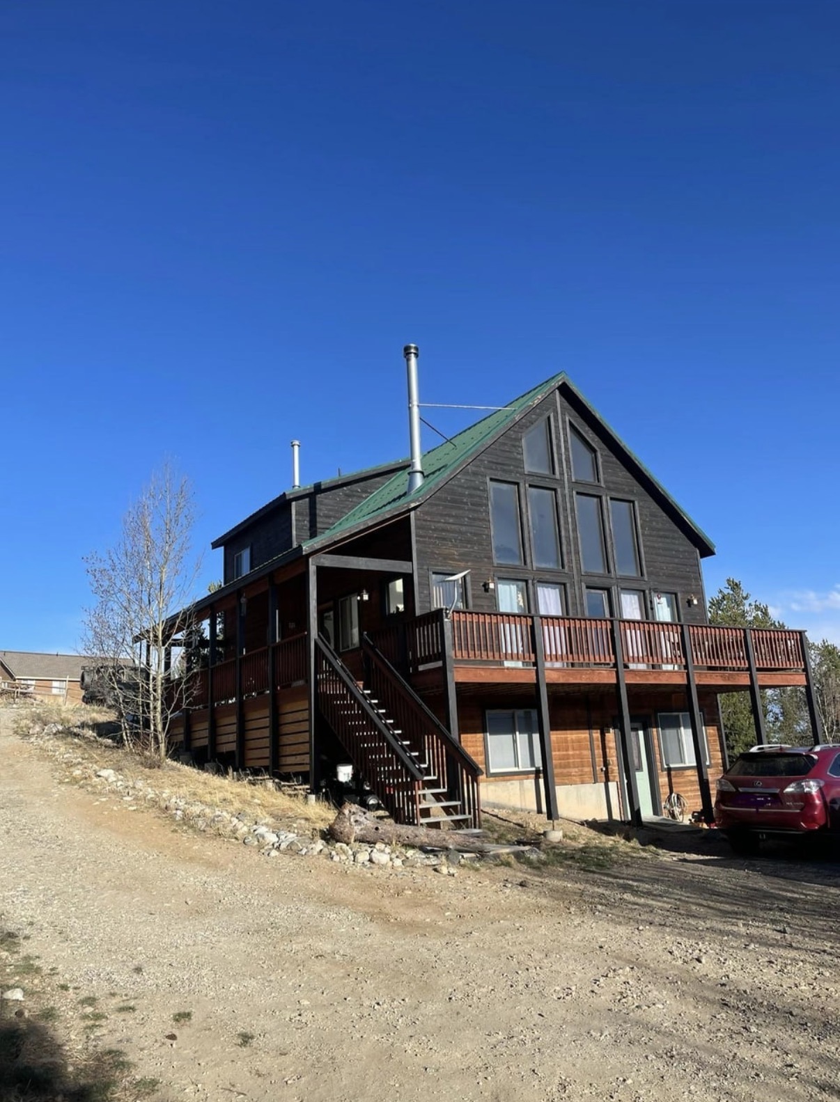 Original house before painting