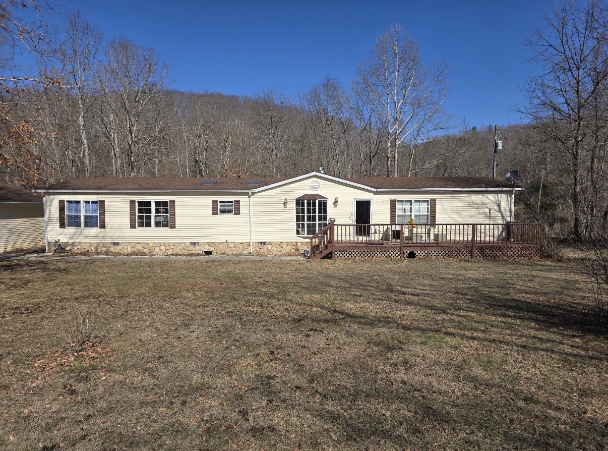 Original house before painting