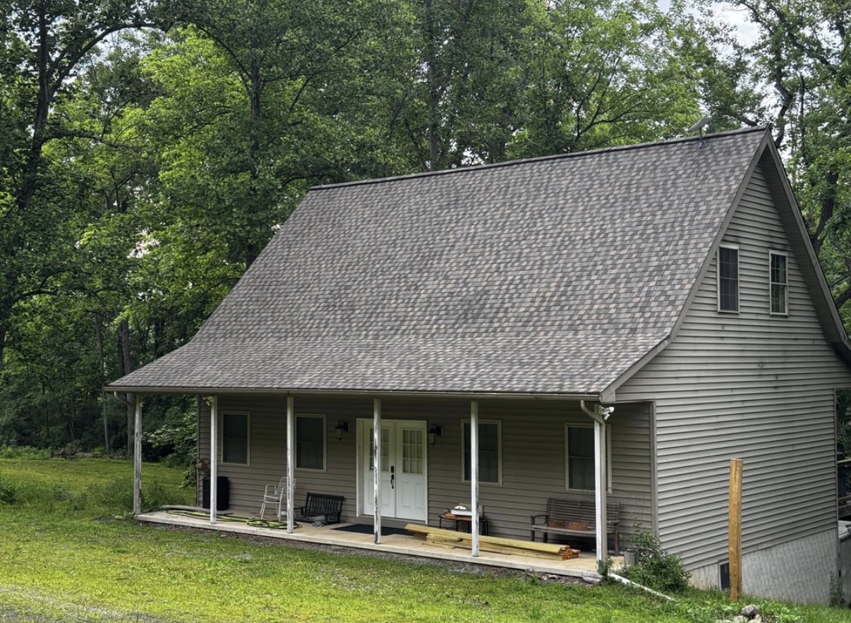Original house before painting