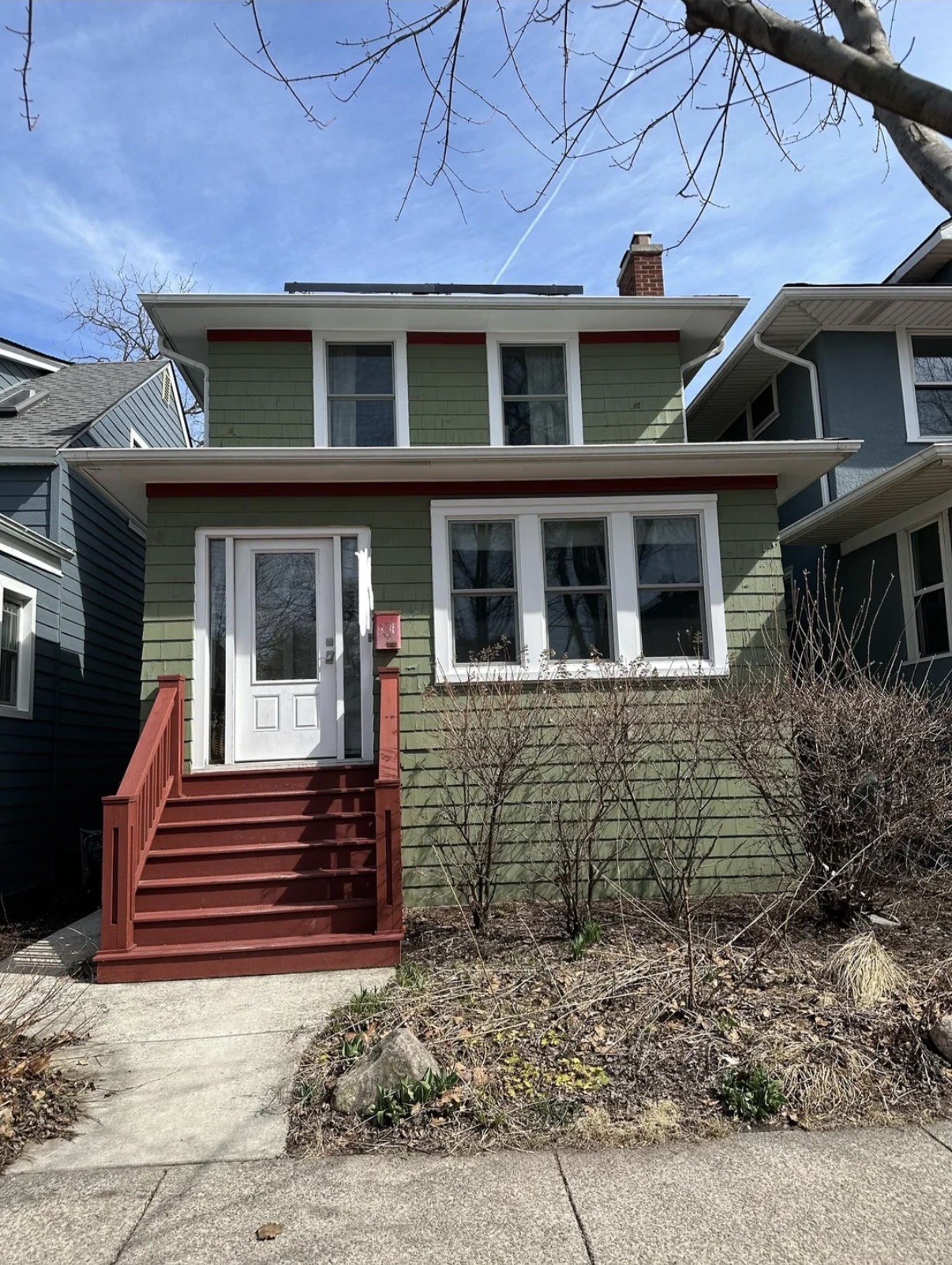 Original house before painting