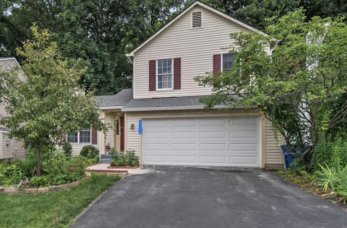 Original house before painting