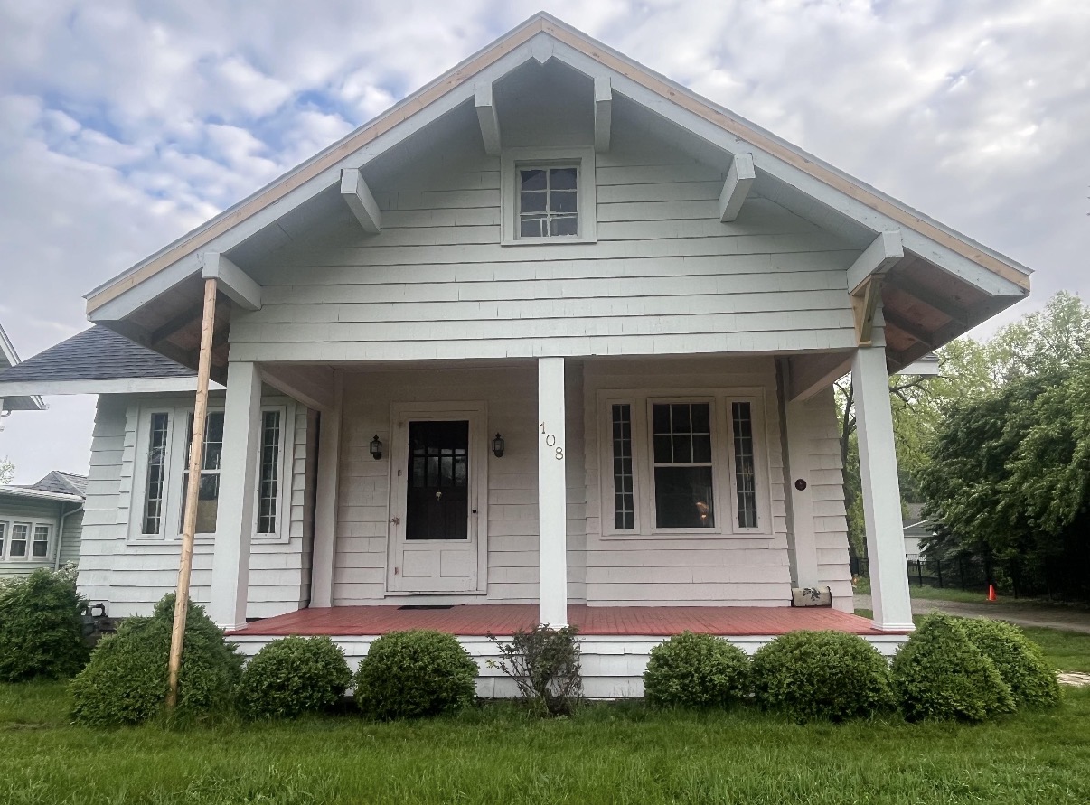 Original house before painting
