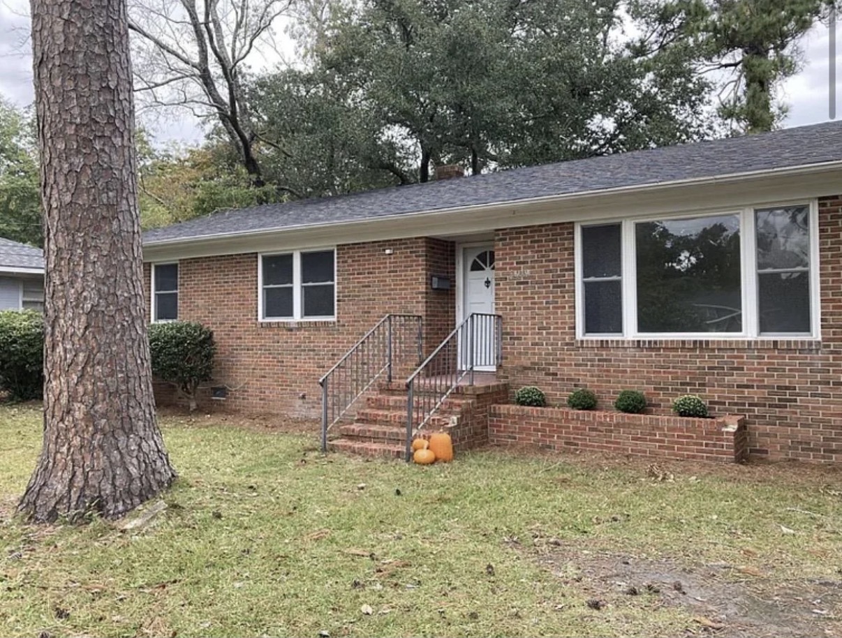 Original house before painting