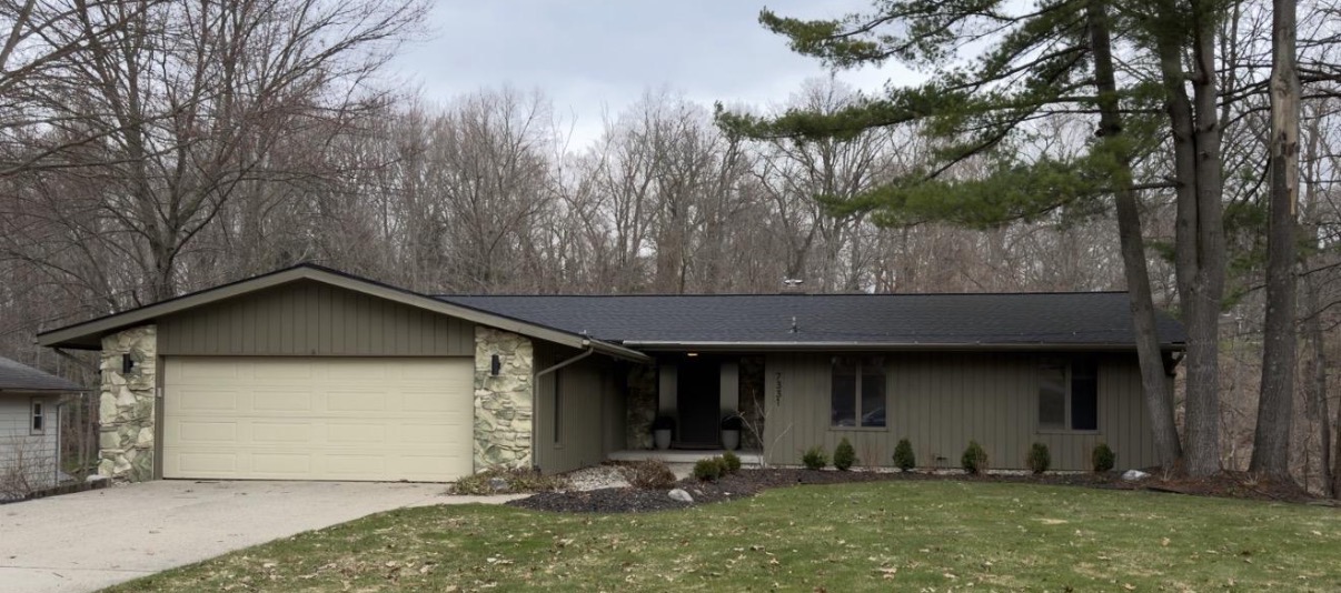 Original house before painting