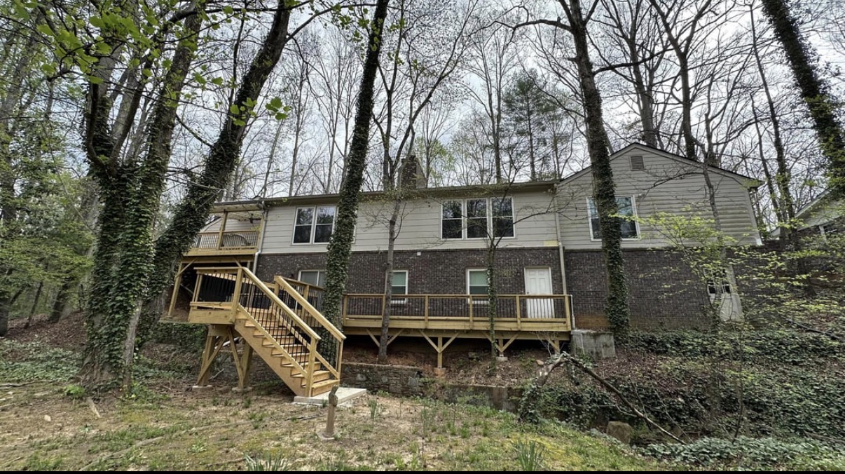 Original house before painting