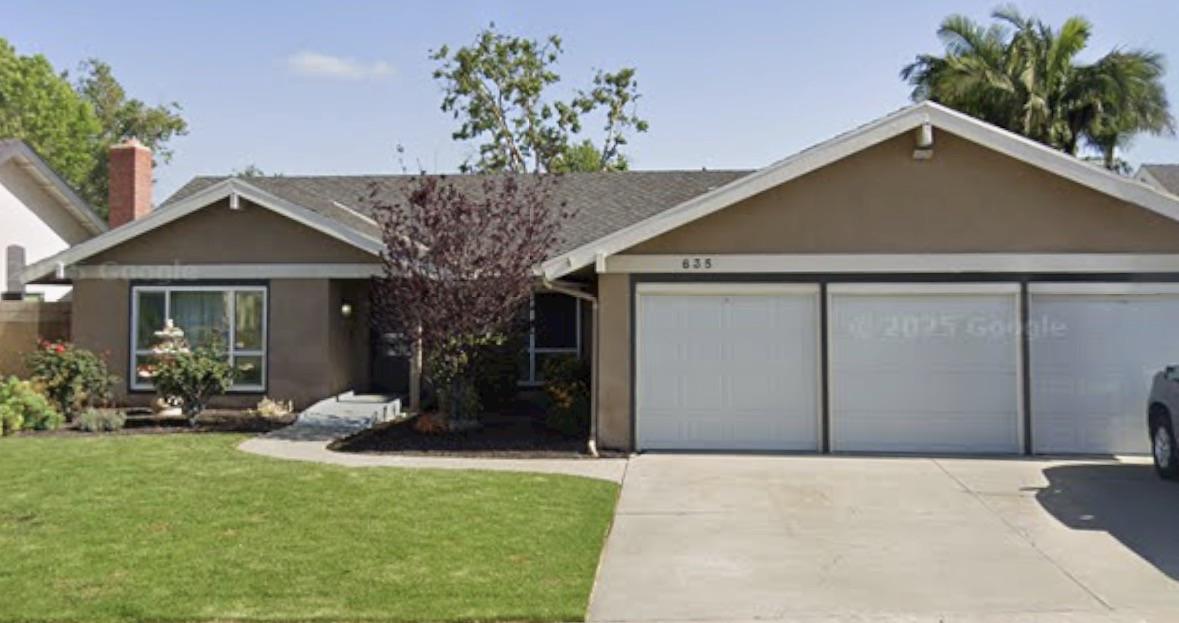 Original house before painting