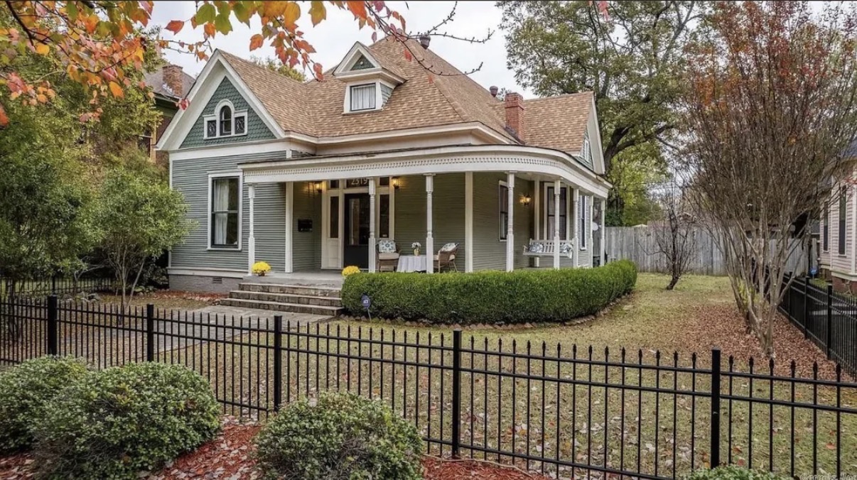 Original house before painting
