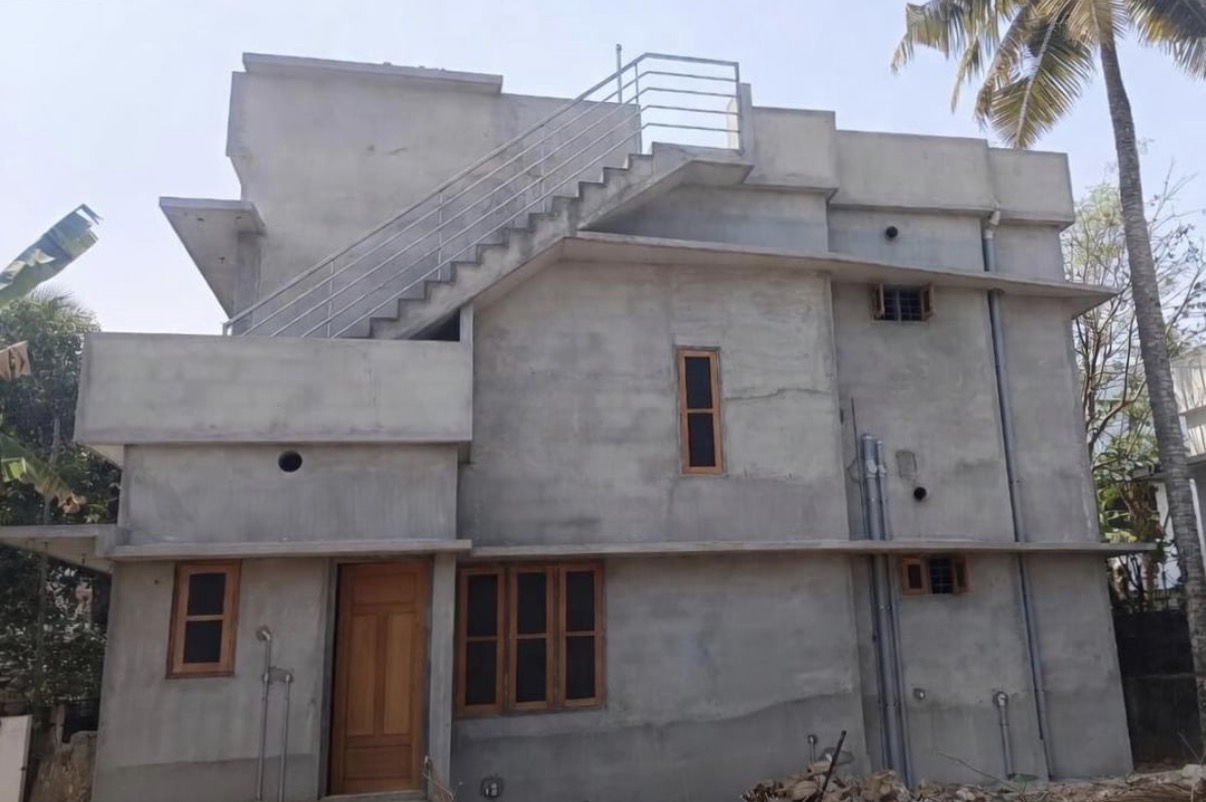 Original house before painting