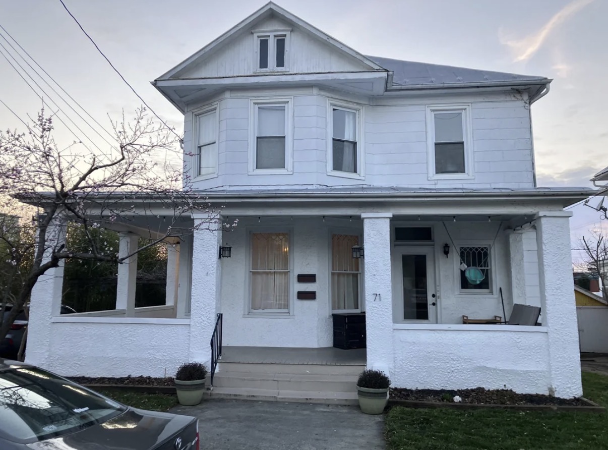 Original house before painting