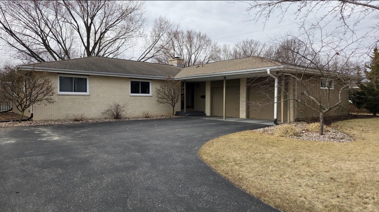 Original house before painting