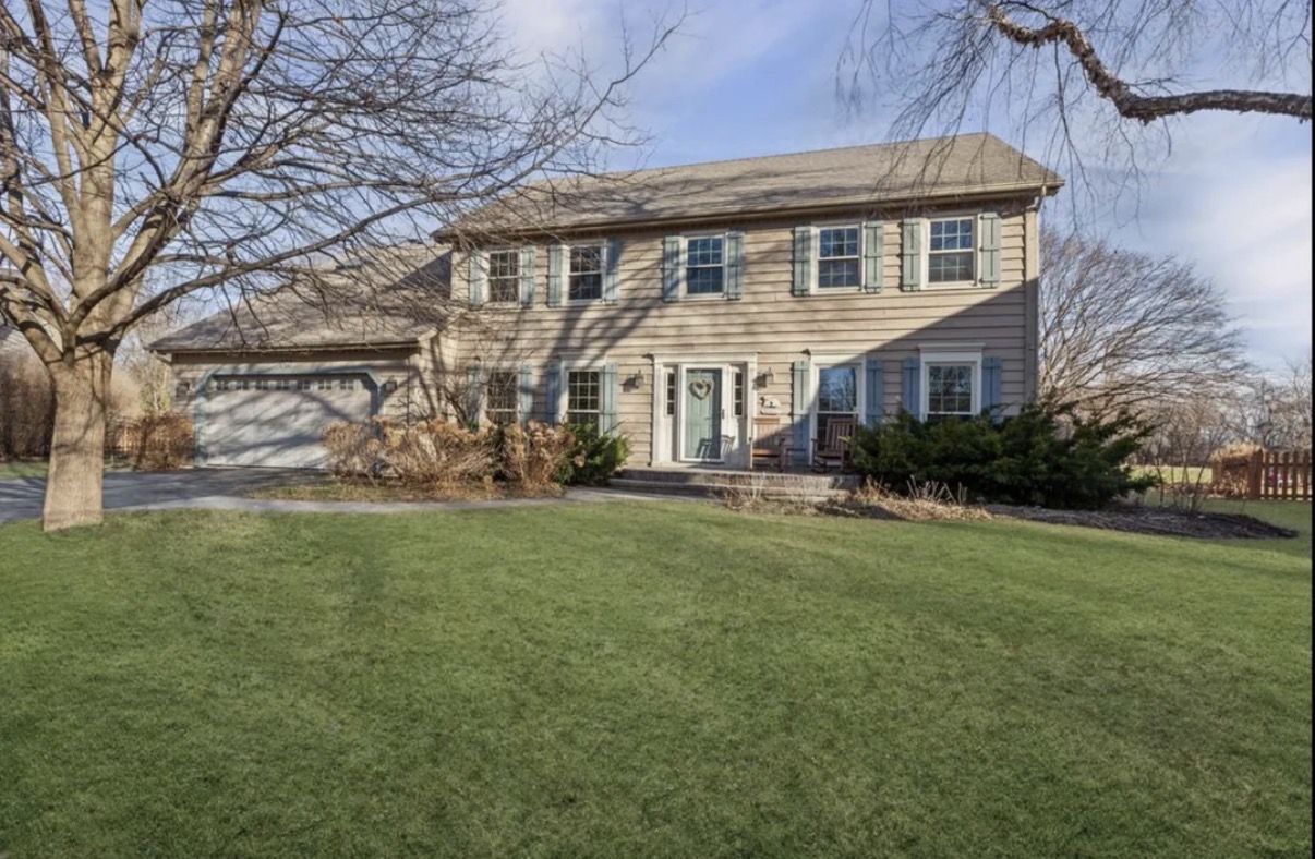 Original house before painting