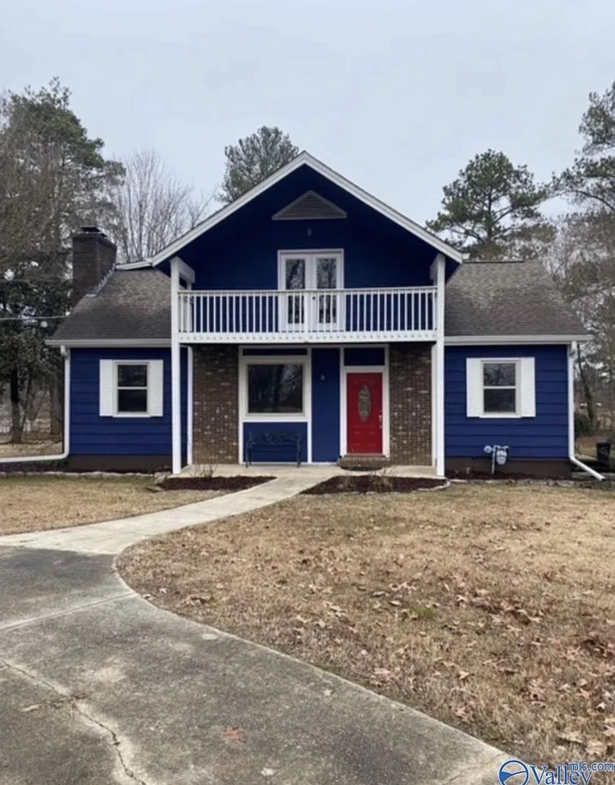 Original house before painting