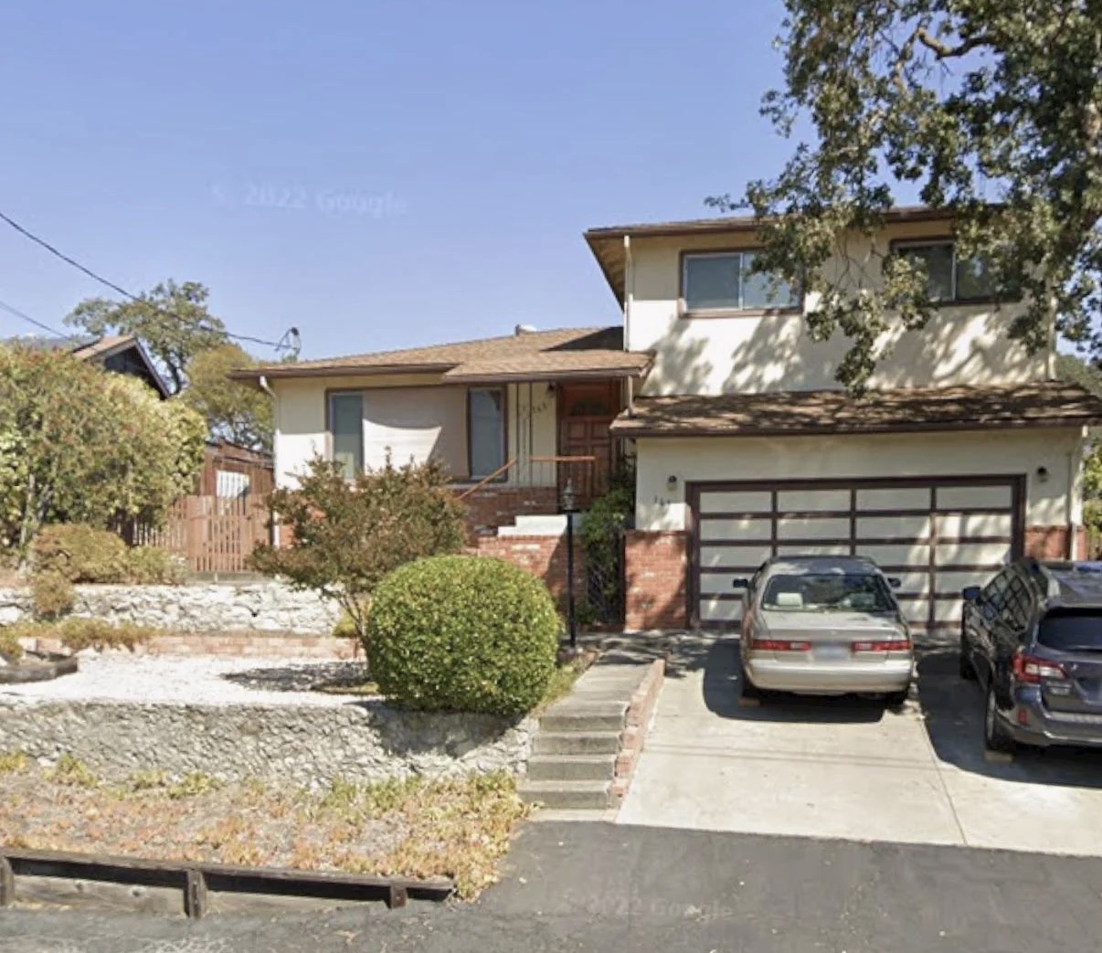Original house before painting
