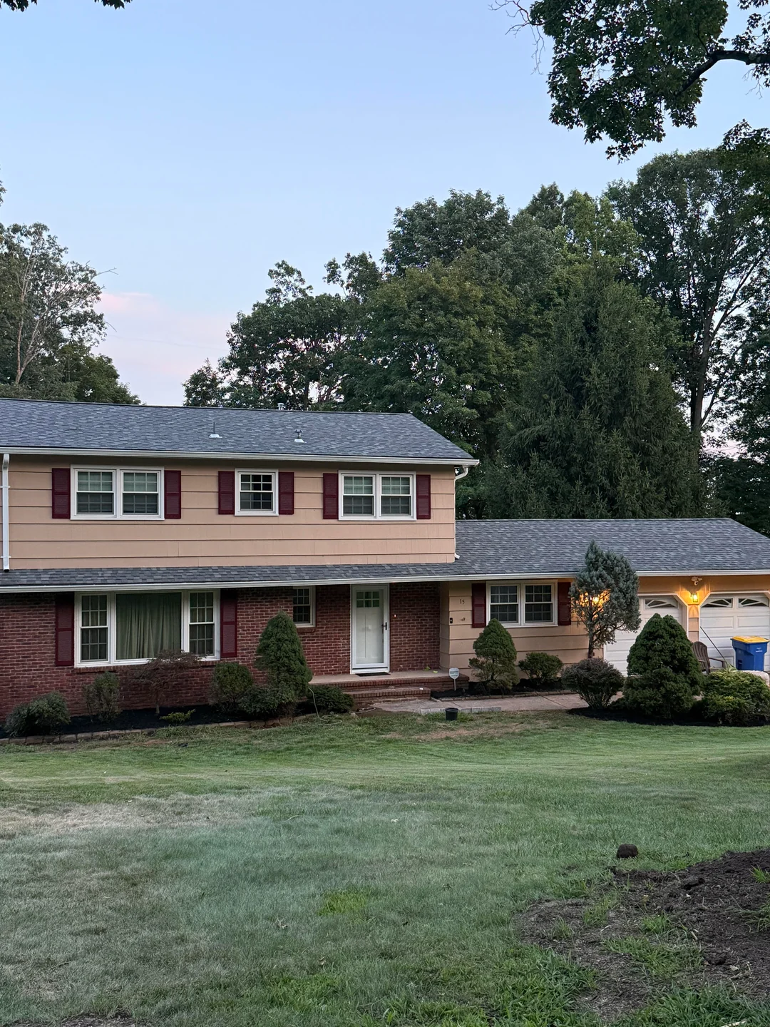 Original house before painting