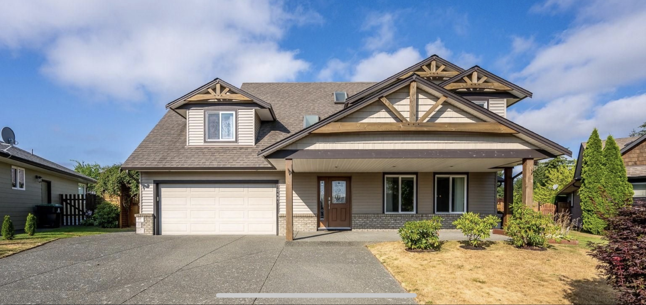 House exterior before AI paint visualization