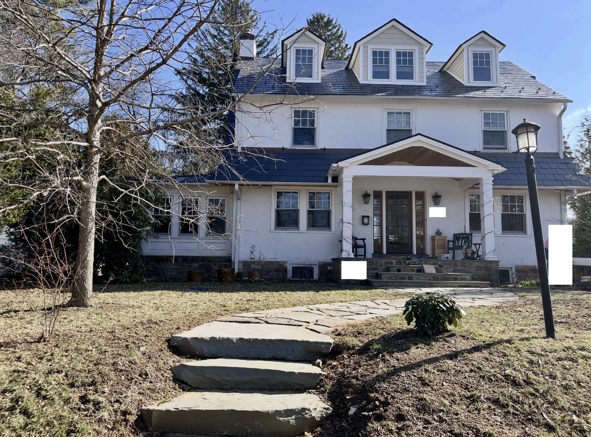Original house before painting