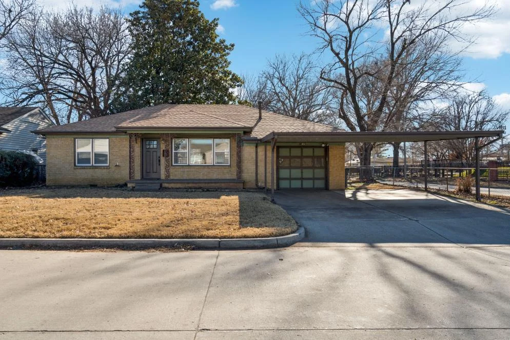 Original house before painting