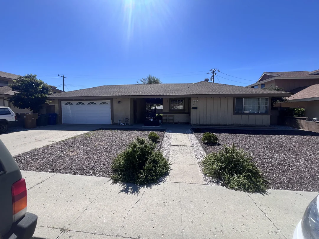 Original house before painting