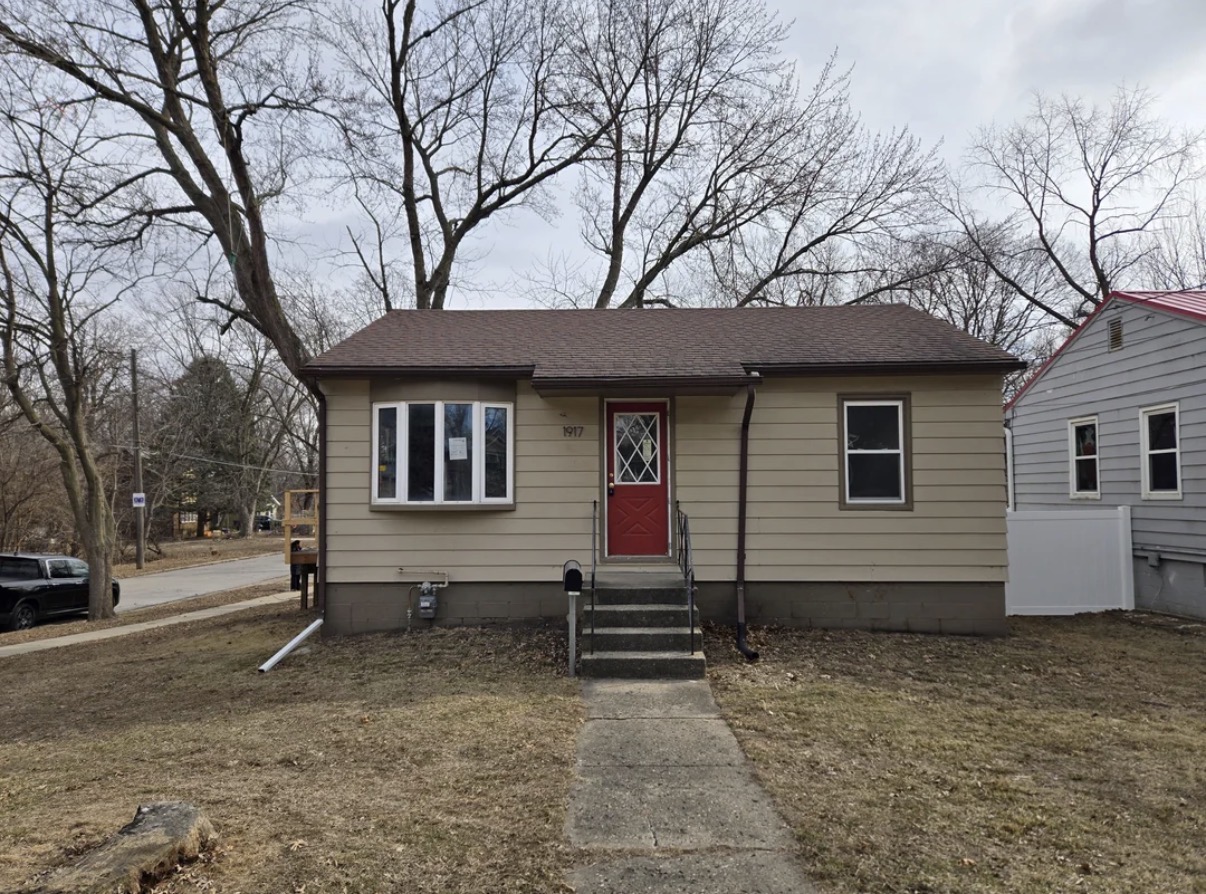 Original house before painting