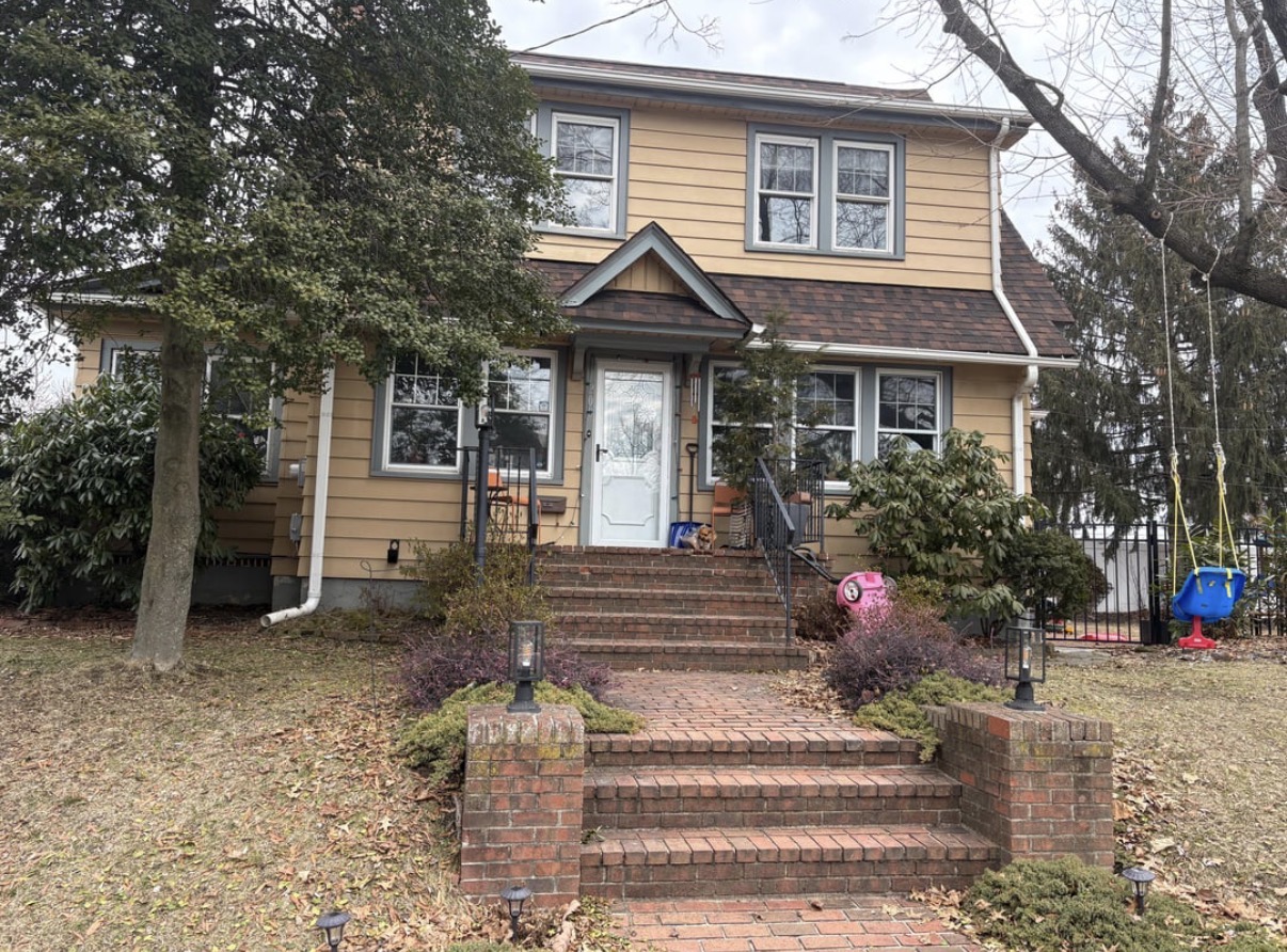 Original house before painting