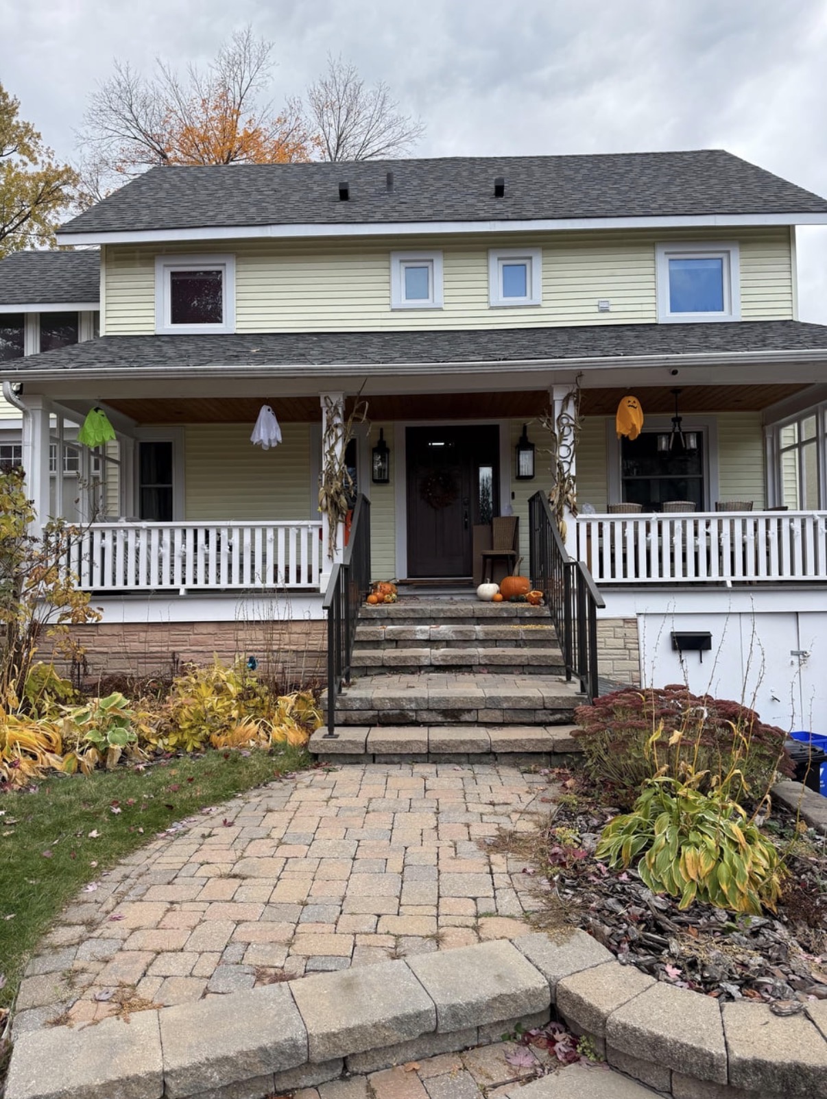 Original house before painting