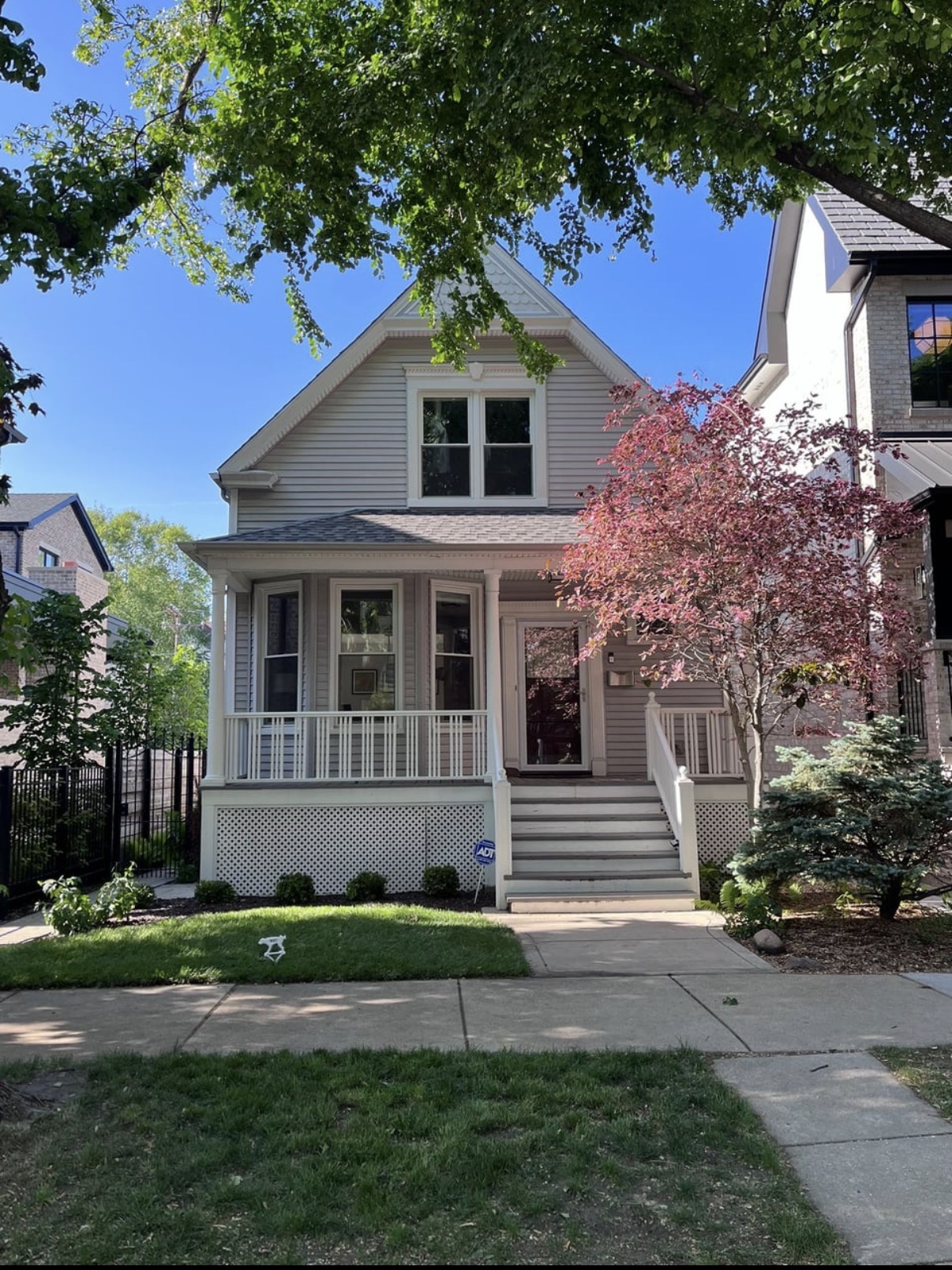 Original house before painting