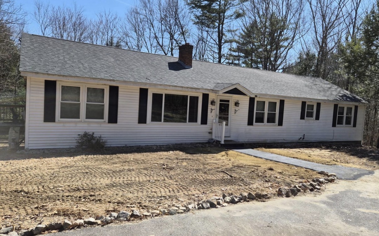 Original house before painting