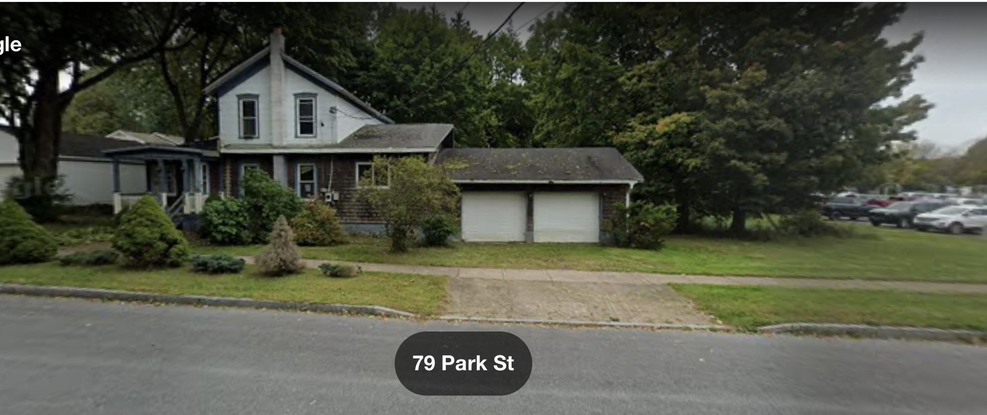 House exterior before AI paint visualization