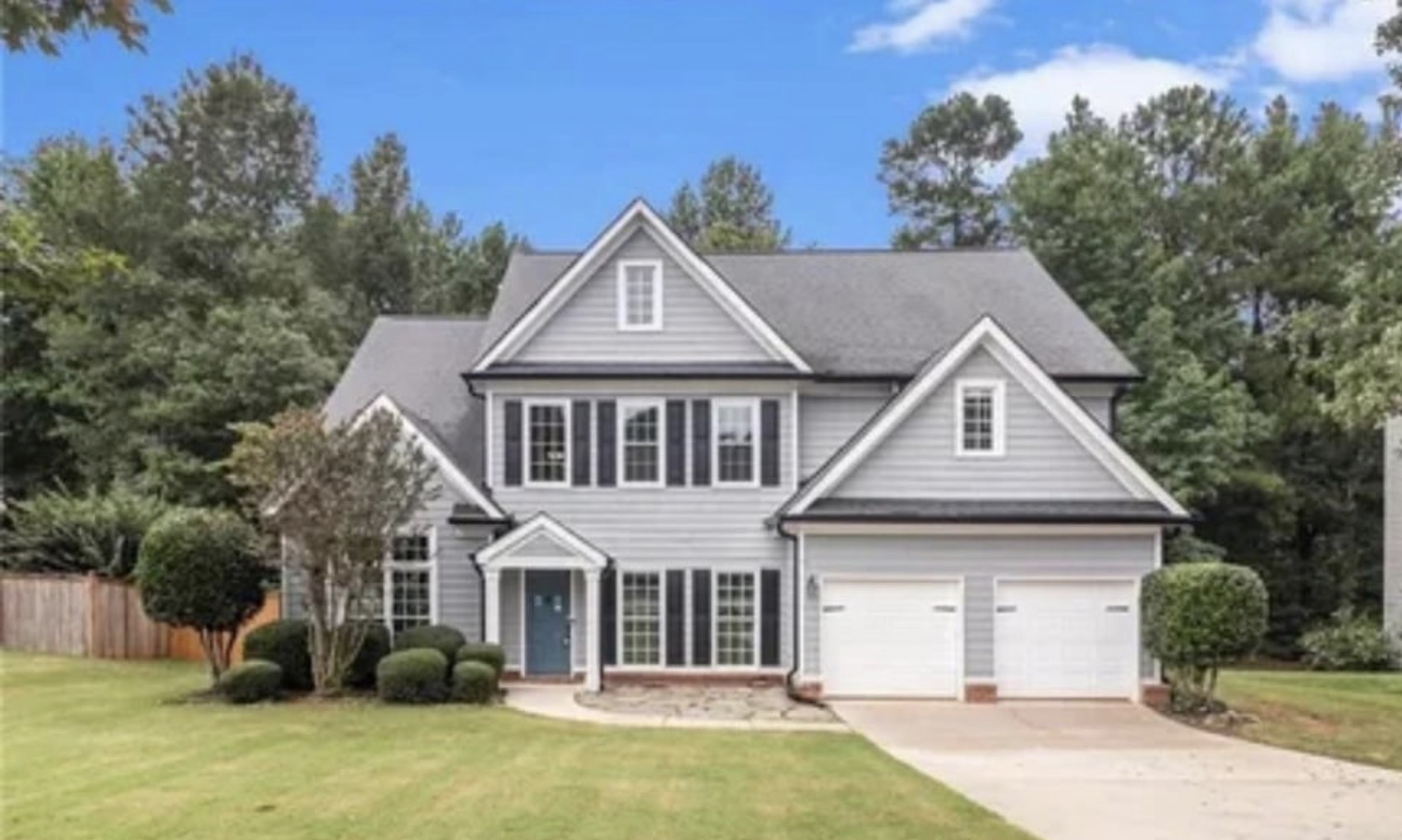 Original house before painting