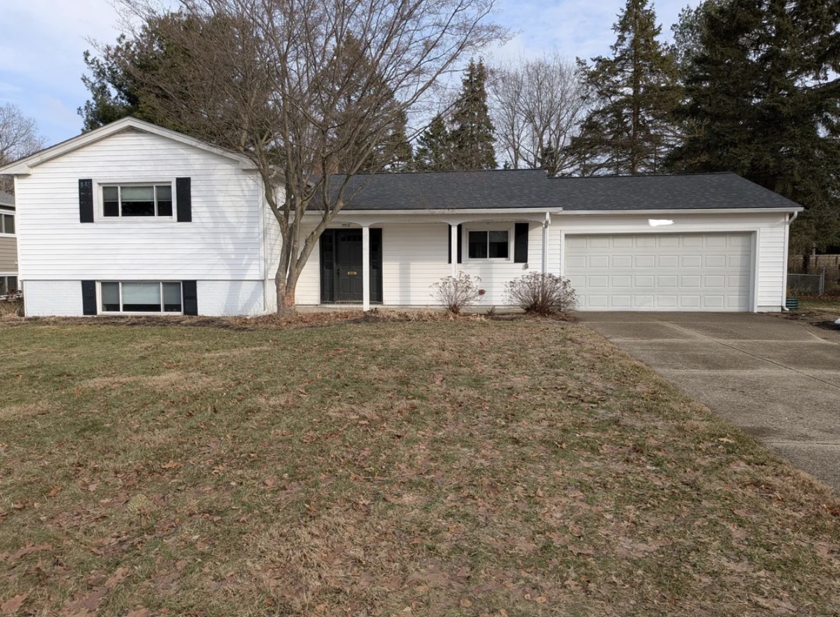 Original house before painting