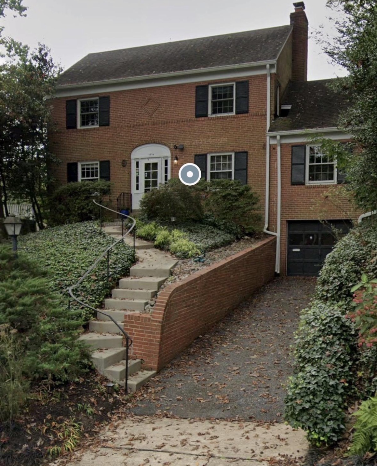 Original house before painting