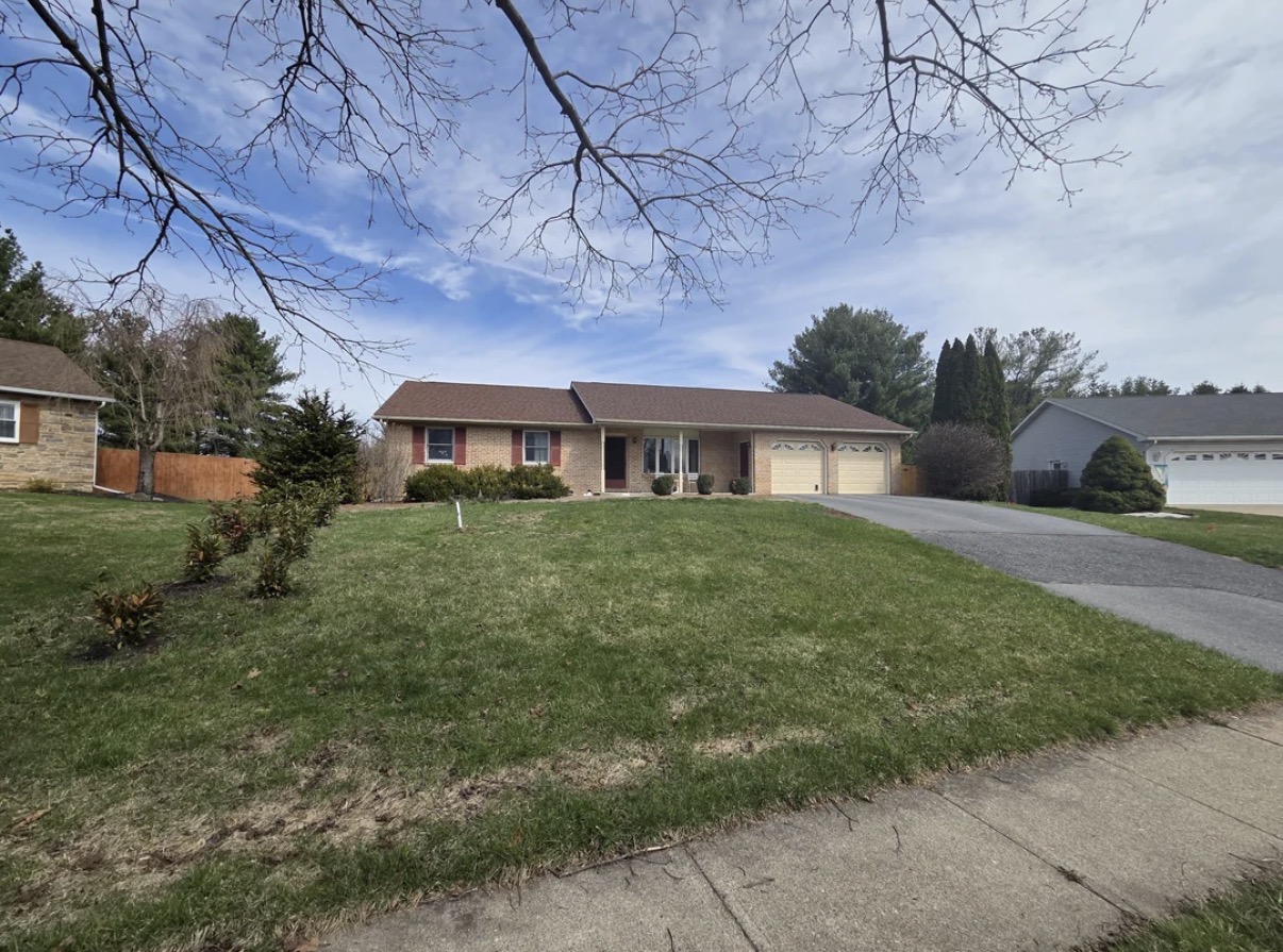 Original house before painting