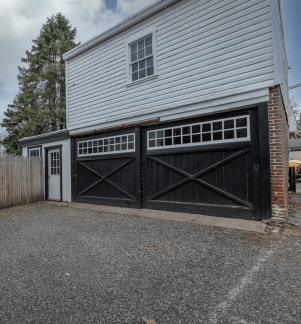 Original house before painting