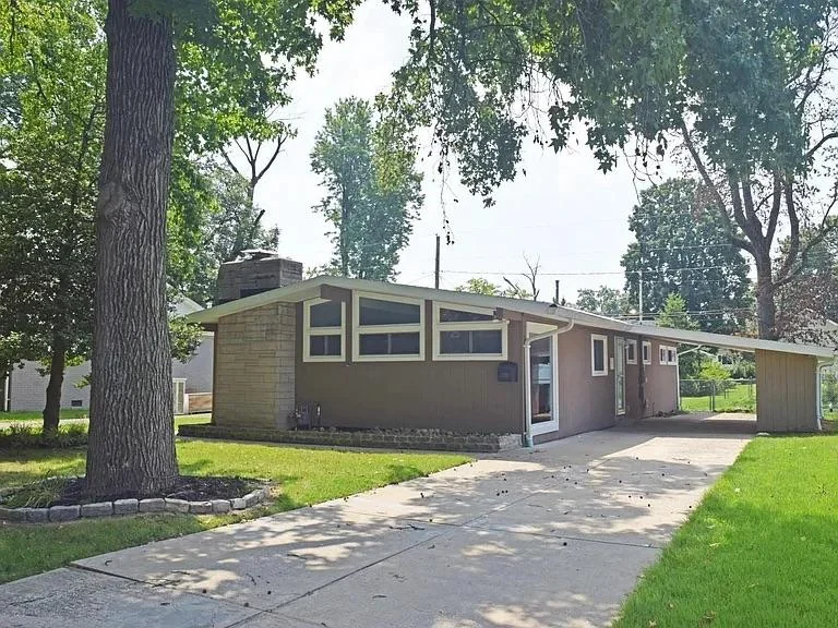 Original house before painting