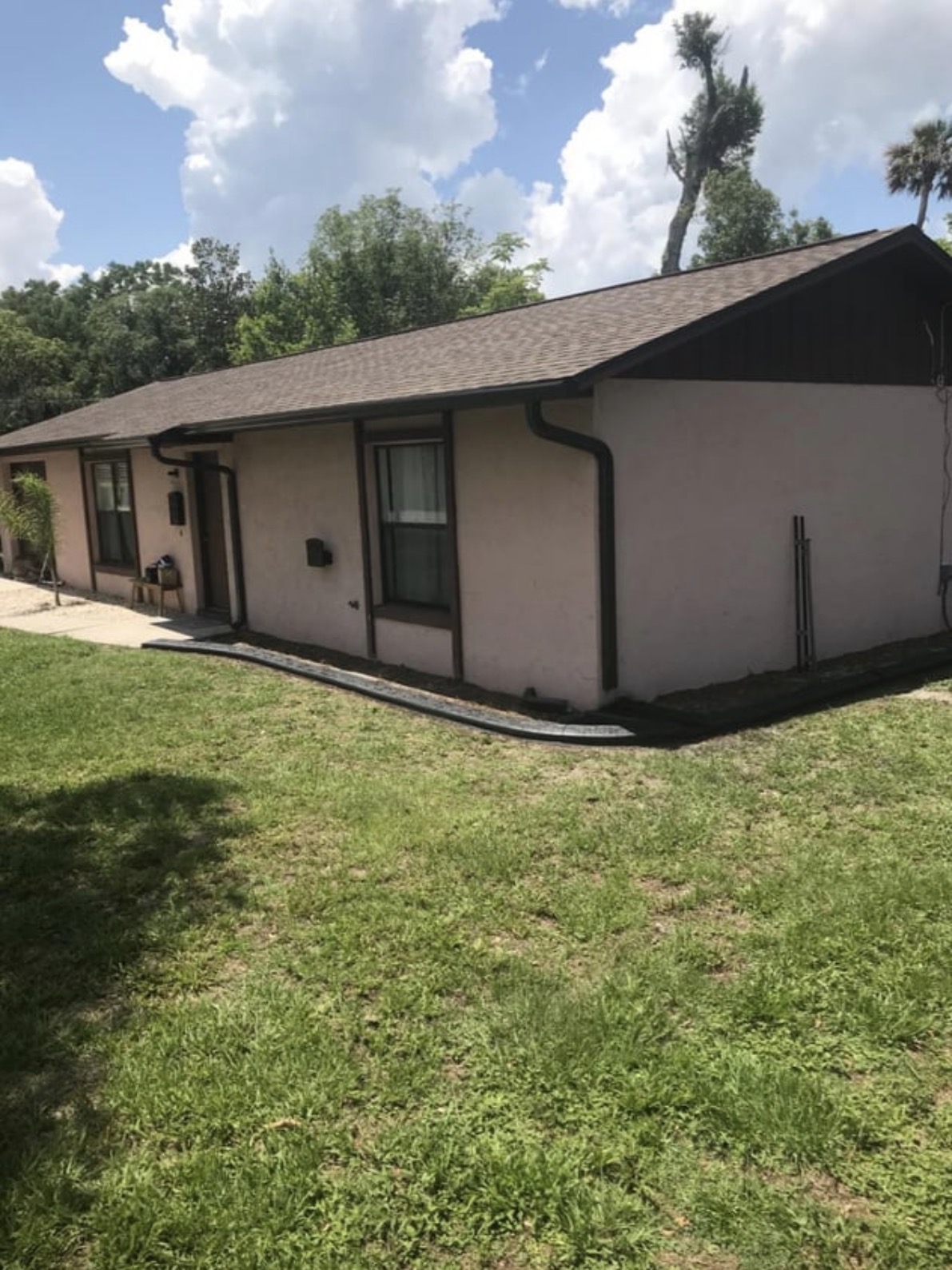 Original house before painting