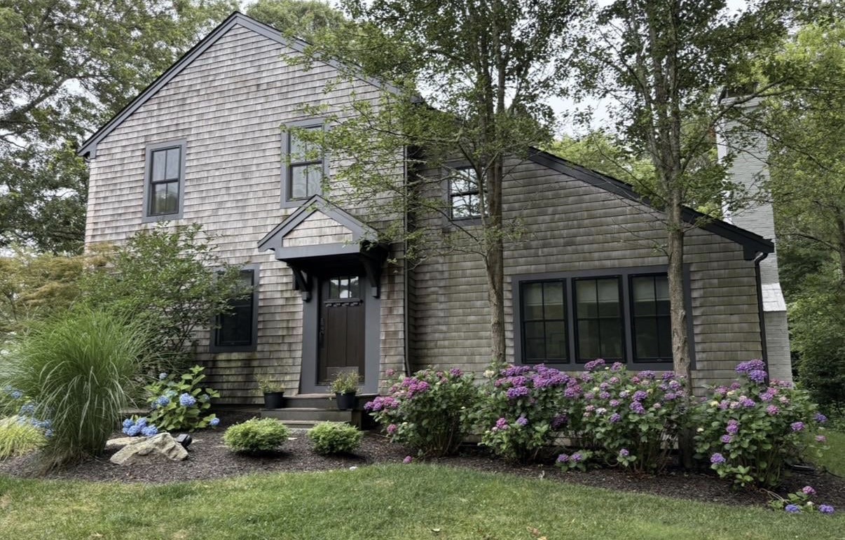 Original house before painting